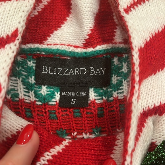 BLIZZARD BAY Ugly Christmas sweater. Men’s size small/Women’s size large. GUC - Picture 5 of 11